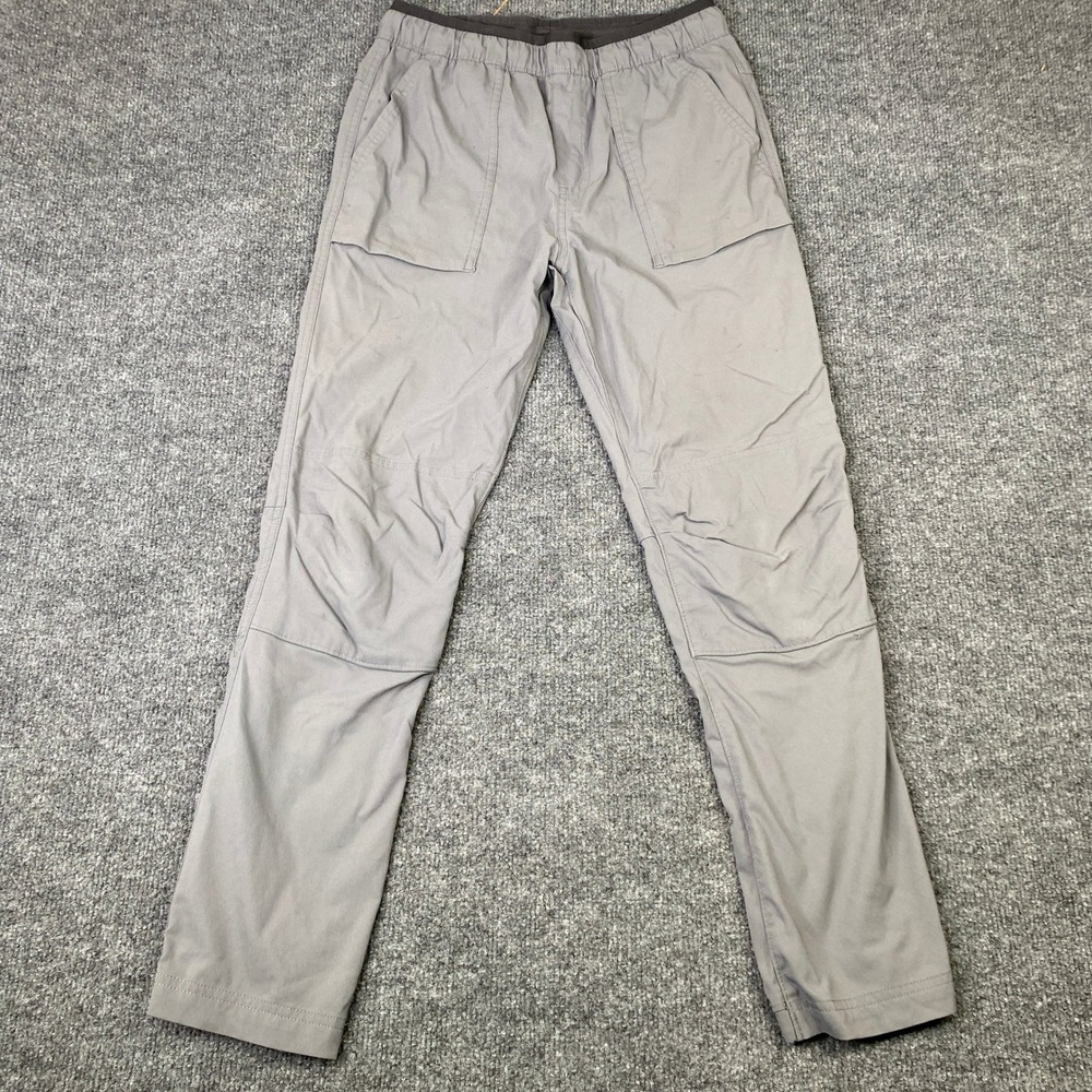 REI Co-op Boys Gray Savanna Trails Pants Large 14-16 Hiking Outdoor 21433-S22